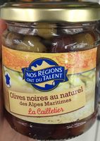 Olives Noires au Naturel des Alpes Maritimes La Cailletier