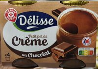 Petit pot de crème chocolat