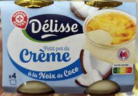 Petit pot de crème coco