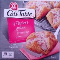 4 Paniers jambon fromage, Surgelé