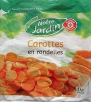 Carottes en rondelles, Surgelé