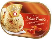 Crème glacée crème brûlée