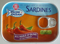 Sardines à l'huile d'olive et au piment