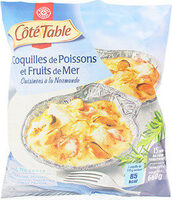Coquilles Poisson Et Fruits De Mer