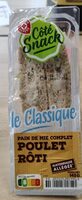 Sandwich poulet rôti mayonnaise allégée