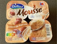 Mousse à La Crème De Marrons - 4 x 11.5 cl