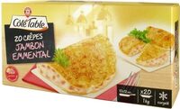 20 Crêpes Jambon emmental