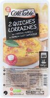 Quiches lorraines à la crème