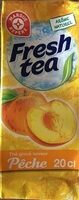 Thé glacé saveur pêche