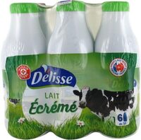 Lait écrémé bouteille
