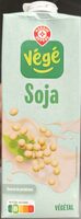 Boisson au soja nature brique