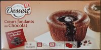 Coeurs fondants chocolat x 2