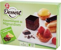 Assortiment de mignardises x 12