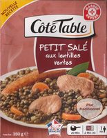 Petit Salé aux lentilles vertes
