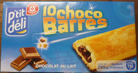 10 choco barres