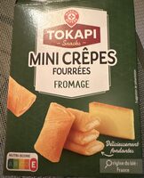 Mini crêpes fourrées fromage