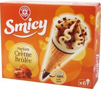 Cône crème brûlée x 6