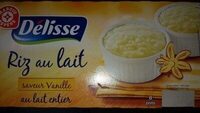 Riz au lait saveur Vanille au lait entier (8 pots)