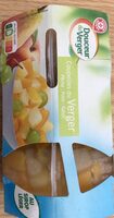 Coupelles du Verger Pêche Poire Raisin