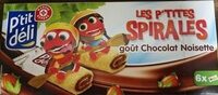 P'tites spirales cacao noisette