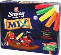 Bâtonnets mix lait et fruits x 10
