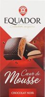 Chocolat noir fourré mousse