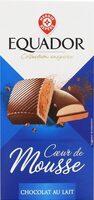 Chocolat au lait fourré mousse