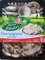 Champignons émincés