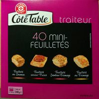 Mini-feuilletés apéritif x 40