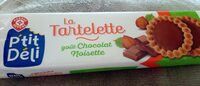 Tartelette chocolat lait noisettes