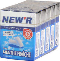 Chewing gum menthe fraîche