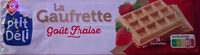 Gaufrettes P'tit Deli Fraise x18