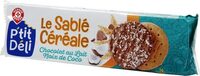 Sablés aux céréales noix de coco x 16