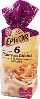 Pains aux raisins x 6