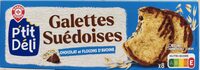Galettes suédoises chocolat