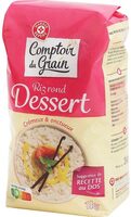 Riz rond pour dessert