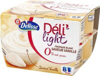 Fromage blanc saveur Vanille 0%