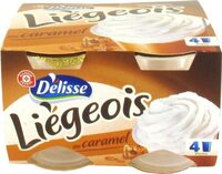 Liégeois au caramel x 4