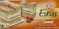 Feuilleté glacé caramel