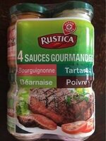 Sauces gourmandes pour viandes 90 ml x 4