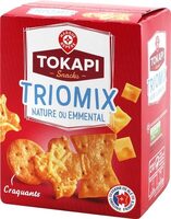 Assortment crackers nature emmental