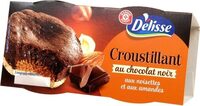 Gâteau croustillant au chocolat x 2