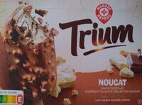 Nougat Enrobage chocolat lait & éclats de nougat