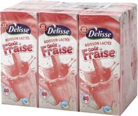 Boisson lactee Delisse Arome fraise