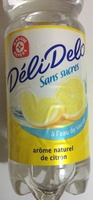 Boisson eau de source arôme naturel de citron sans sucres