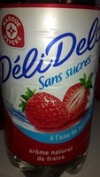 Boisson eau de source arôme naturel de fraise sans sucres