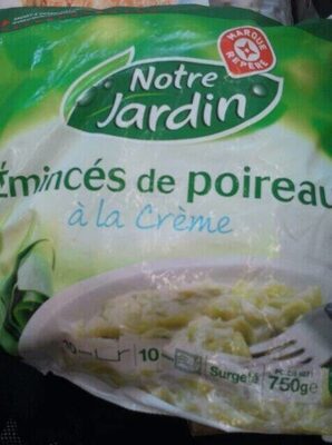 Eminces poireaux A la creme