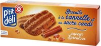 Biscuits sucré et cannelle