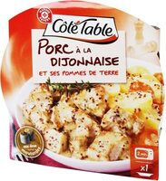 Porc à la dijonnaise barquette
