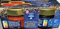 Œufs de lump noirs et rouges pasteurisé